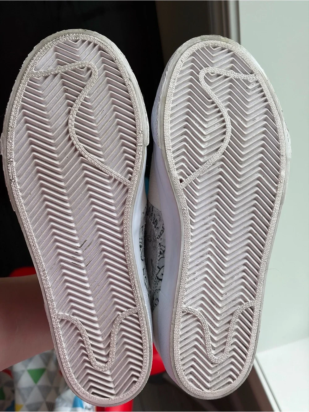 Nike SB Light Gray/White Skate Shoe Insole